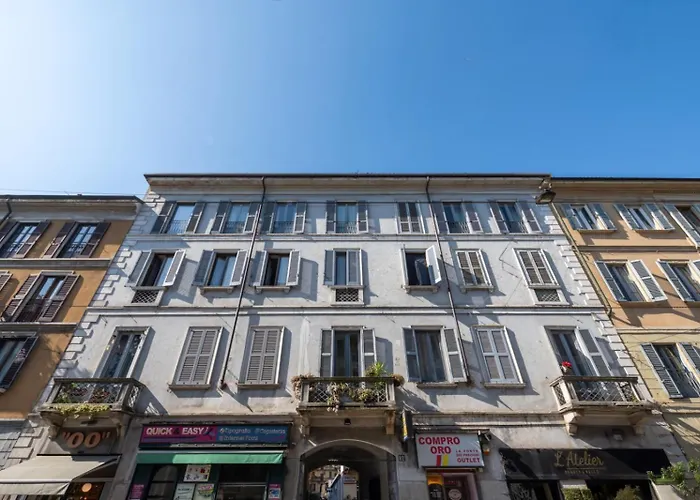 Lägenhet Navigli Authentic Charm In A Historic