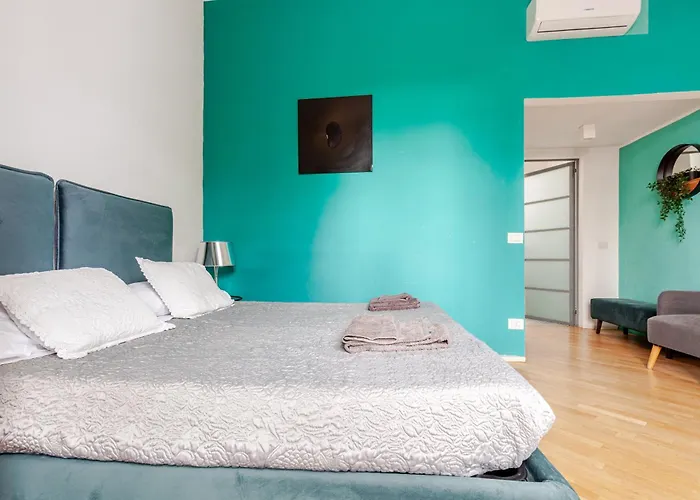 公寓 Penthouse 5 Min From Duomo Di 米兰