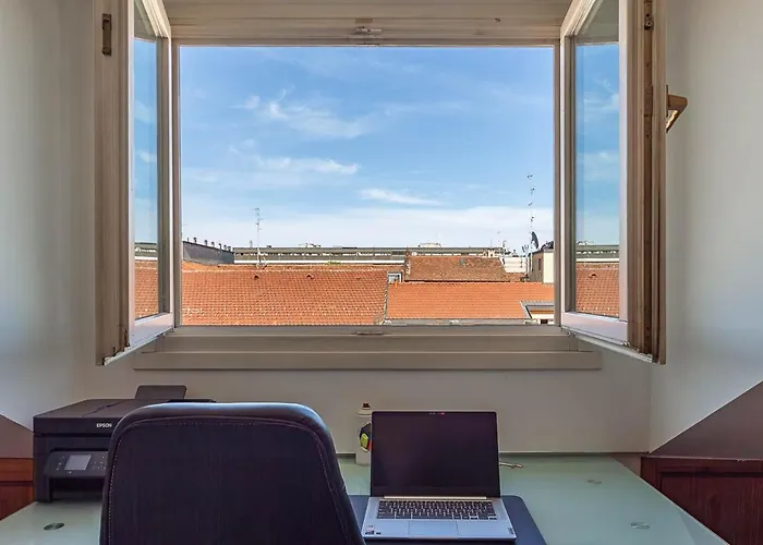 Appartamento Station 10 Min Private Terrace Skyview 6 Pax Milano