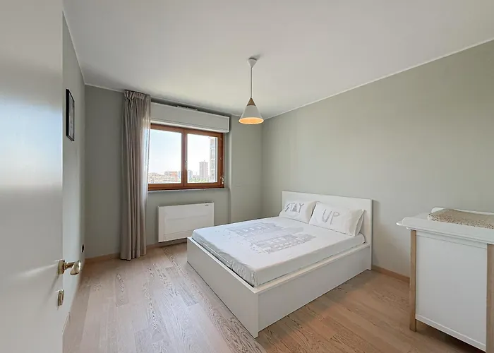 80m2, 7 Piano, Bilocale Con 2 Terrazze E 2 Bagni Apartmán *