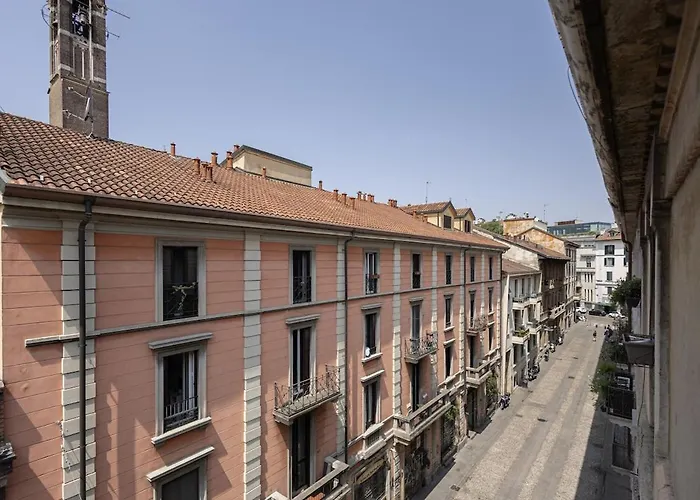 Elegant Naviglio Cool Area Large 5 Pax With Elevator * Milano