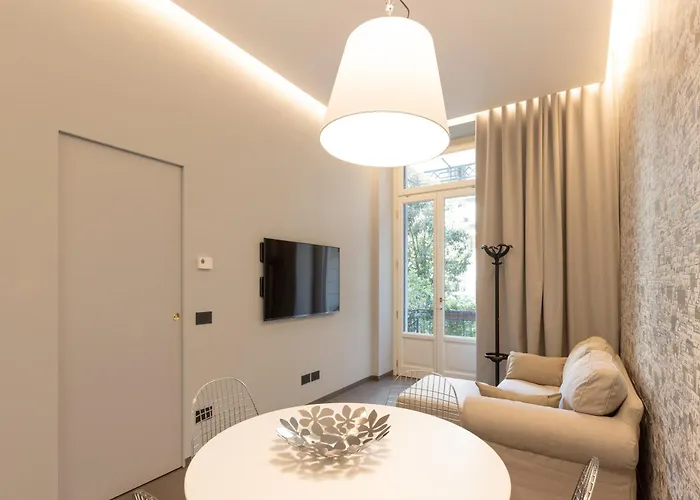 Bilocale Di Design In Via Guido D'arezzo - Mirable Pm 아파트 밀라노
