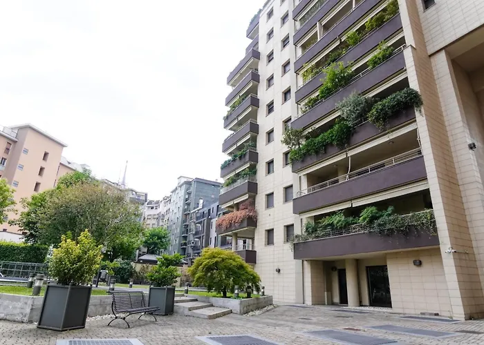 Citylife Prime - In Front Of The Shopping District With Big Terrace And Gym شقة *