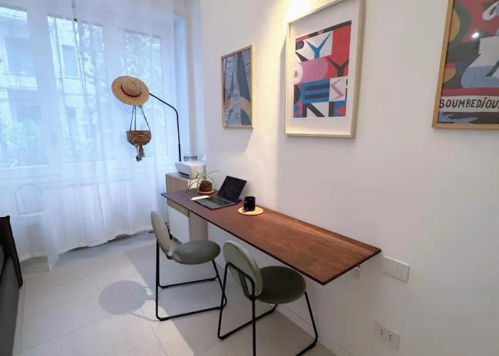 Lejlighed Design With Garden Close To Station Milano