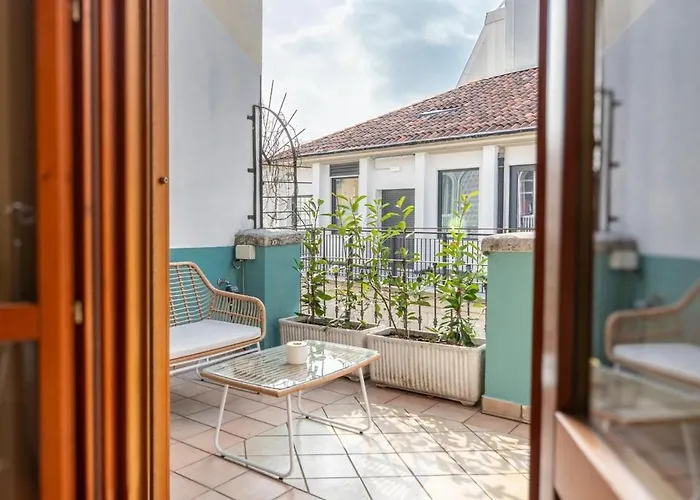 Apartment Duomo Milan-attic With Terrace-netflix And Wifi Milan