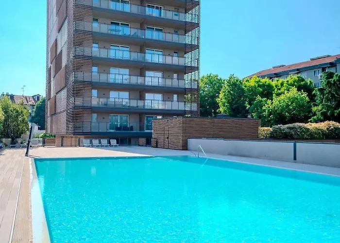 Giax Tower-spa, Pool, Parking Appartamento Milano