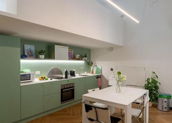 Loft Moderno Con Patio Privato A 100m Dalla Metro - La Taniere Milánó