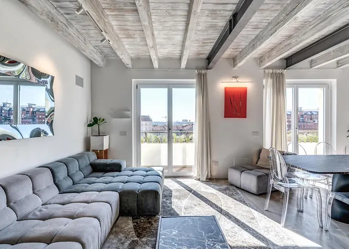 Apartmán Skyjungle, Luxury Penthouse Private Pool And Milán