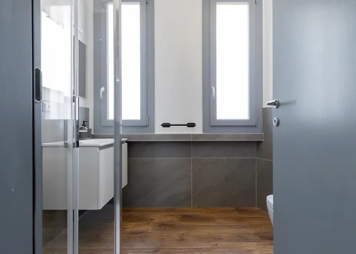 Parcheggio Privato E Casa Moderna Con Vista Storica Lejlighed *