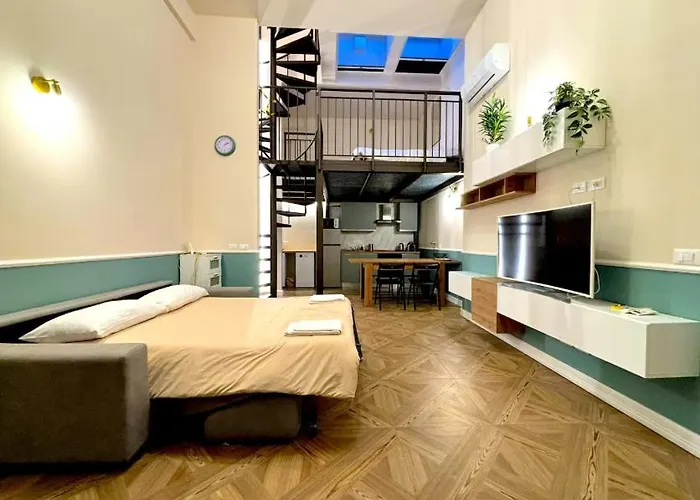Apartamento Loft The Palm - Metro M2, Spazioso & Parcheggio *