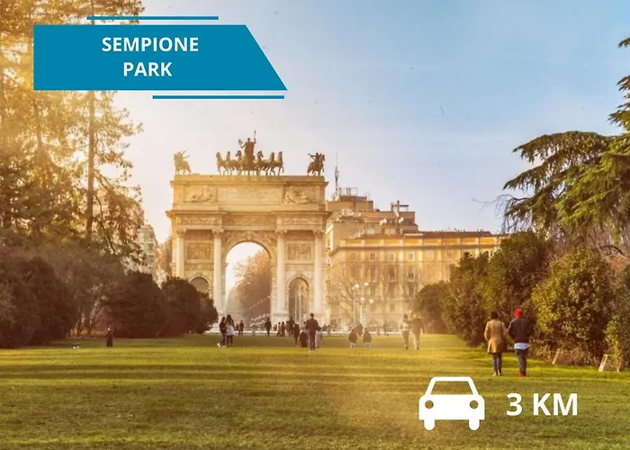 아파트 Carlo Farini 72 Superior - Private Parking - Centro *