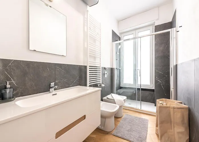 Apartman Navigli 2-bedroom And Sofa Bed Milánó