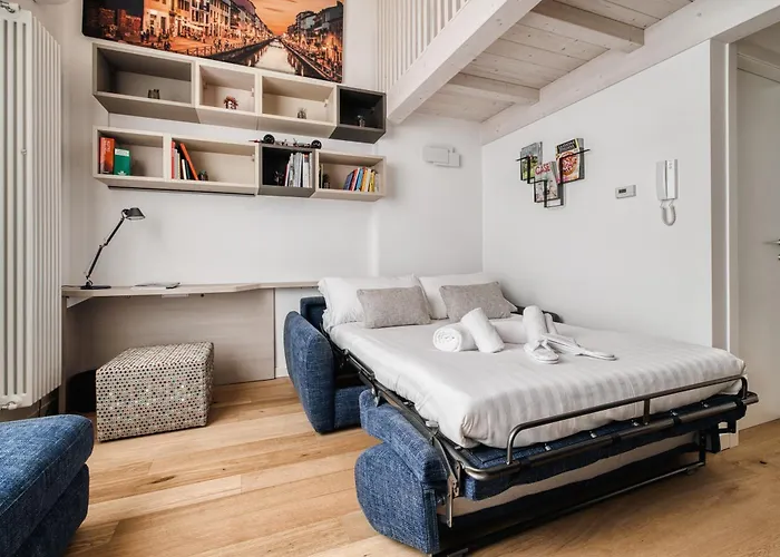 Stylish Design Loft In Navigli By Mastery 公寓 米兰