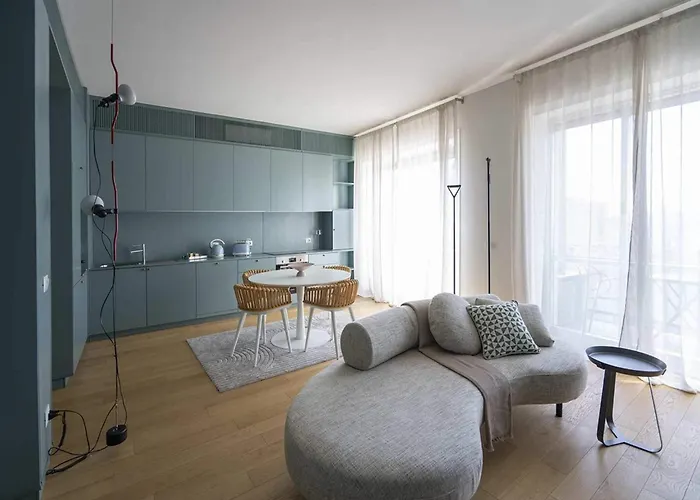 Skyline View In Heart Of Apartment Mailand
