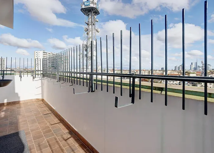 Апартаменты Attico Parco Sempione -
