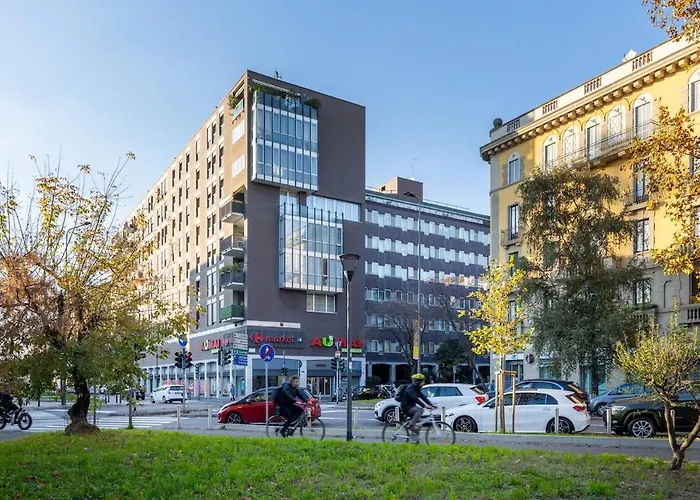 아파트 Duomo 7 Min - 3 Bedrooms, Terrace & Parking 밀라노