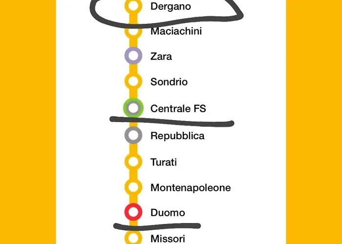Angolo Verde, Metro Dergano * מילאנו