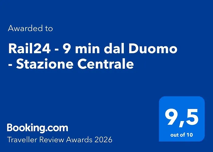 Rail24 - 9 Min Dal Duomo - Stazione דירה *