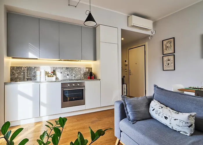 Bilocale Moderno E Silenzioso Vicino Navigli E Duomo Con Metro M4, 公寓