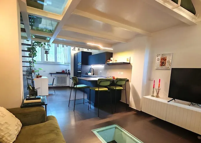 Daire Elegant Loft In Milan, 2br E 2bth *