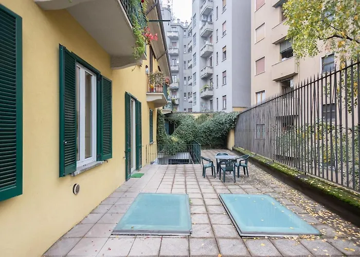 The Large Terrace Between Duomo And Navigli District Apartment
