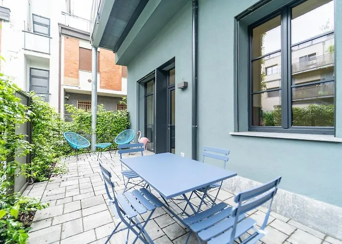 With Terrace And Pool, 5 Min From The Martesana Lägenhet Milano