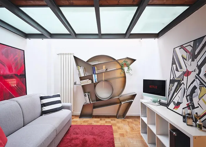 アパート Independent Design Loft With Private Terrace -
