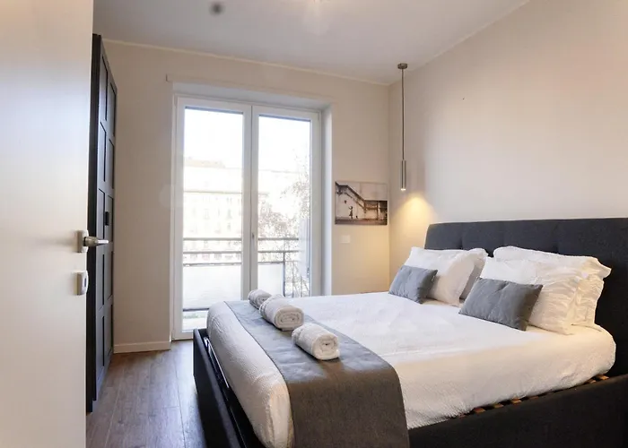 Апартаменты Darsena Contemporary - Spacious 2br A Few Steps From Centre
