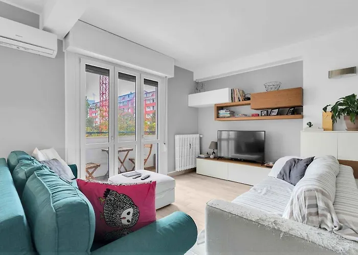 Colori E Stile Sui Navigli Appartement