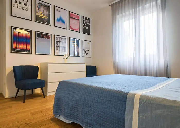 Bilocale Moderno E Silenzioso Vicino Navigli E Duomo Con Metro M4,