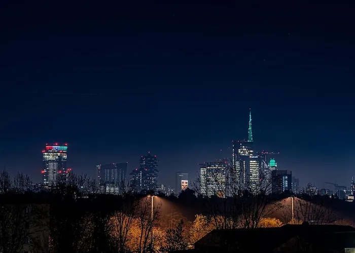 Daire Luxury With Panoramic Terrace And Skyline View