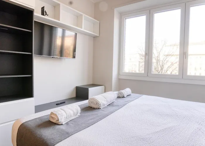Апартаменты Darsena Contemporary - Spacious 2br A Few Steps From Centre