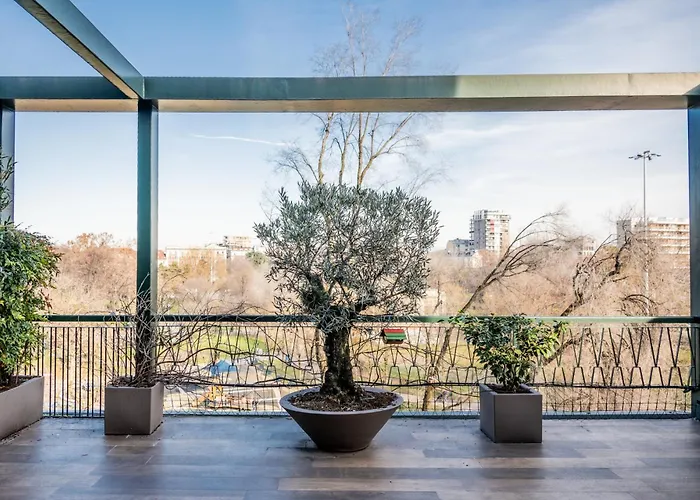Anfossi Home, In Porta Romana, Design E Comfort, Con Grande Terrazza Privata, Vista Parco Appartamento Milano