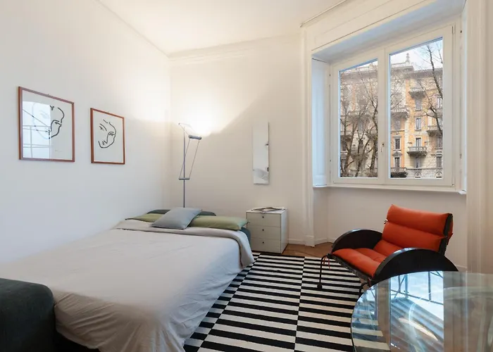 Appartamento Chic Design 80 Sqm - Sleeps 6 - Metro 2 Min