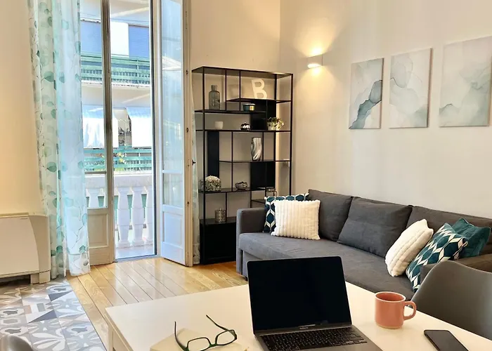 Accogliente Bilocale Con Due Balconi Vicino Metro M5 Apartament Mediolan