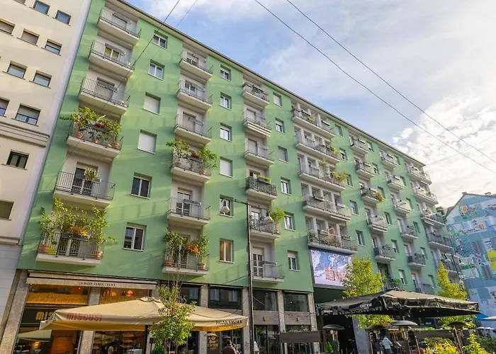 公寓 Moscova Garibaldi Elegante Bilocale, Wifi E Comfort 米兰