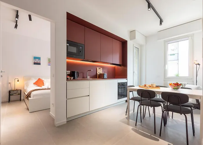 San Siro Red Flat - Vicino Stadio, Metro, Fiera Milanocity, Citylife Appartamento Milano