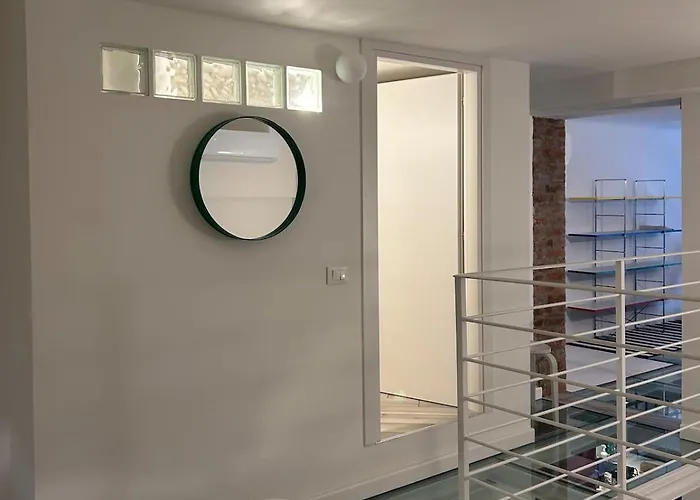 아파트 Casa Michelangelo Designer Loft In Bovisa 밀라노
