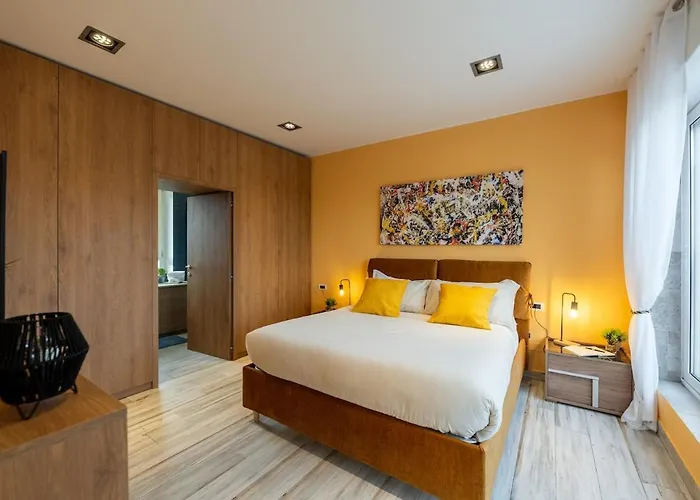 Skyline Penthouse - Terrazzo Panoramico & Metro 5min 米兰
