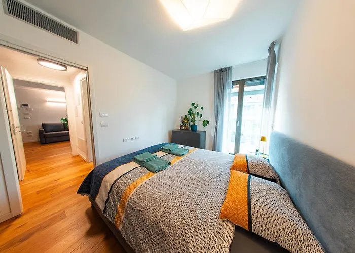 Lejlighed Crespi Terrace, Private Parking, A Few Steps From The Metro *