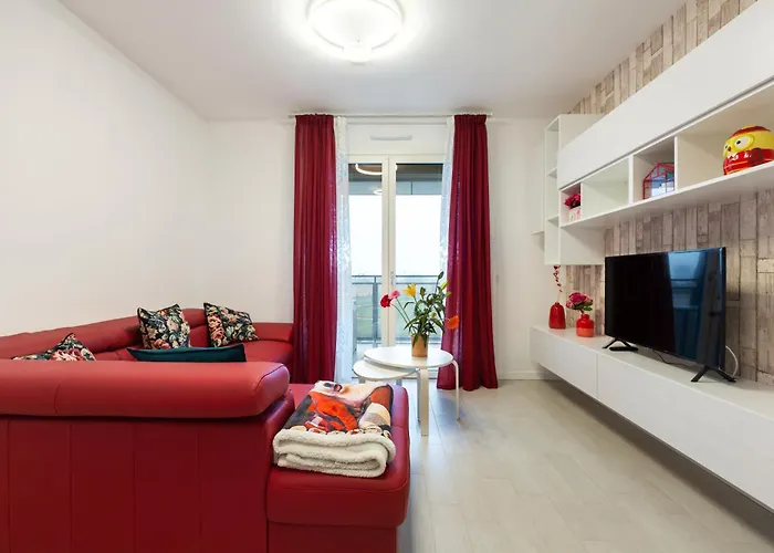 Fiera Flat With Garage Apartman Milánó