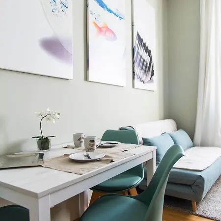 Apartment Modern 1 Bedroom Flat Metro Stop Milan
