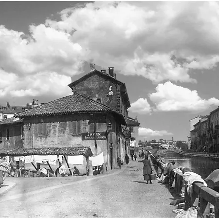 Bnbutler - Navigli - Vicolo Lavandai شقة ميلان