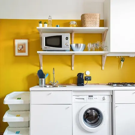 Joivy Bright And Cozy Studio For 2 In Porta Genova Daire