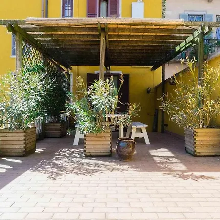 Ma08a Beautiful Flat With Terrace In Pta Nuova Lägenhet Milano