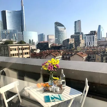 Attic 9th Floor With 2 Terrace In Center Brera With Amazing View *