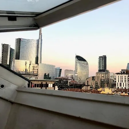 Attic 9th Floor With 2 Terrace In Center Brera With Amazing View * Milan