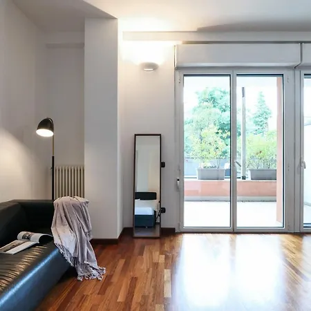 Contempora - Monolocale Con Terrazza Via F. De Sanctis, 41 شقة ميلان