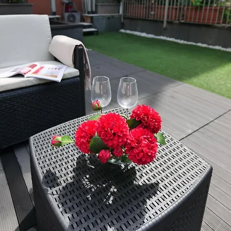 Contempora - Monolocale Con Terrazza Via F. De Sanctis, 41 Milánó