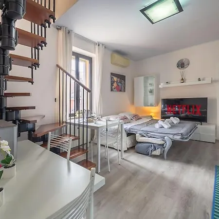 Apartament Ampio Quadrilocale Navigli/forum + Free Parking Mediolan